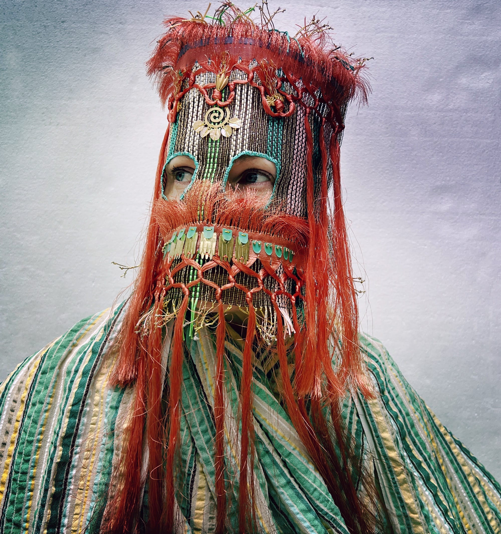 With Fringe Trim and Gilded Baubles, Damselfrau’s Masks Turn Disguise into Decadence